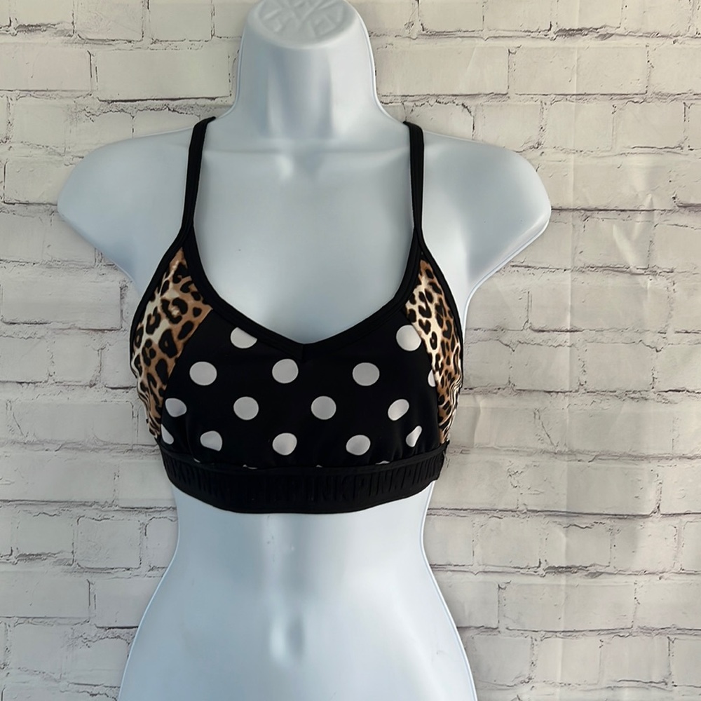 Victoria’s Secret ultimate leopard polkadot print bralette